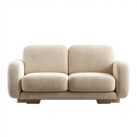 Sofa, 2 fotela poliestrowa w kształcie prostym 170 x 90 x 82 cm